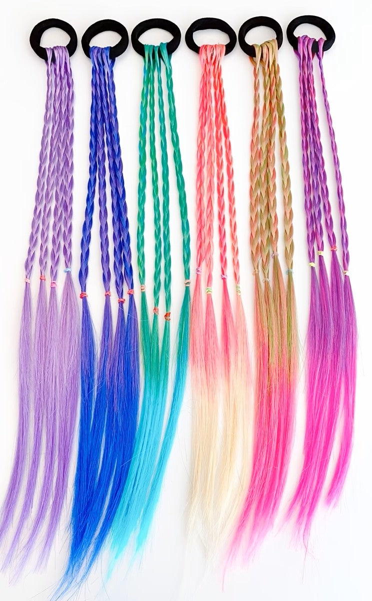 Hair Tie with Braids