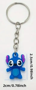Blue Stitch Keyring