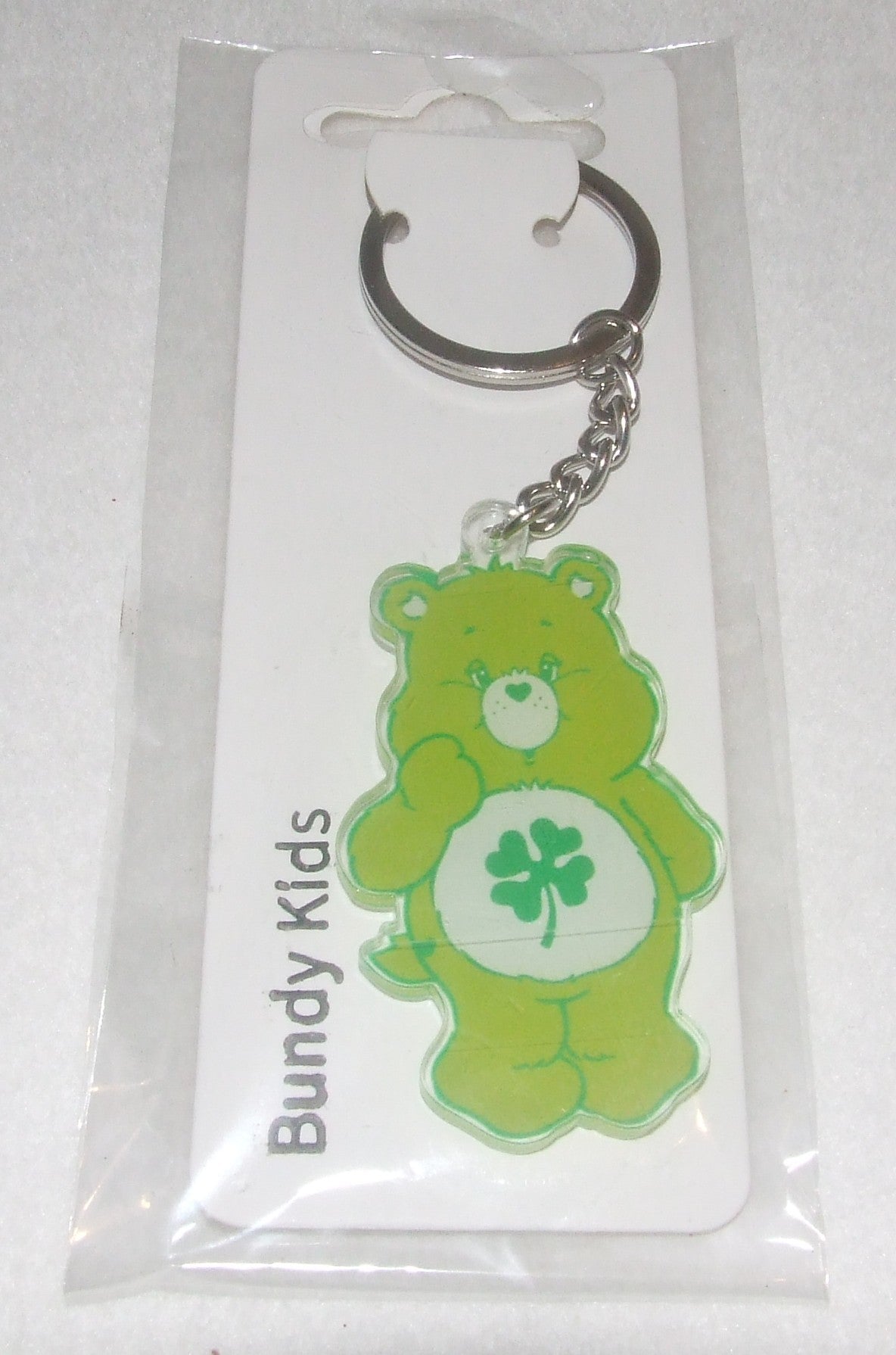 Green Care Bears Keyring