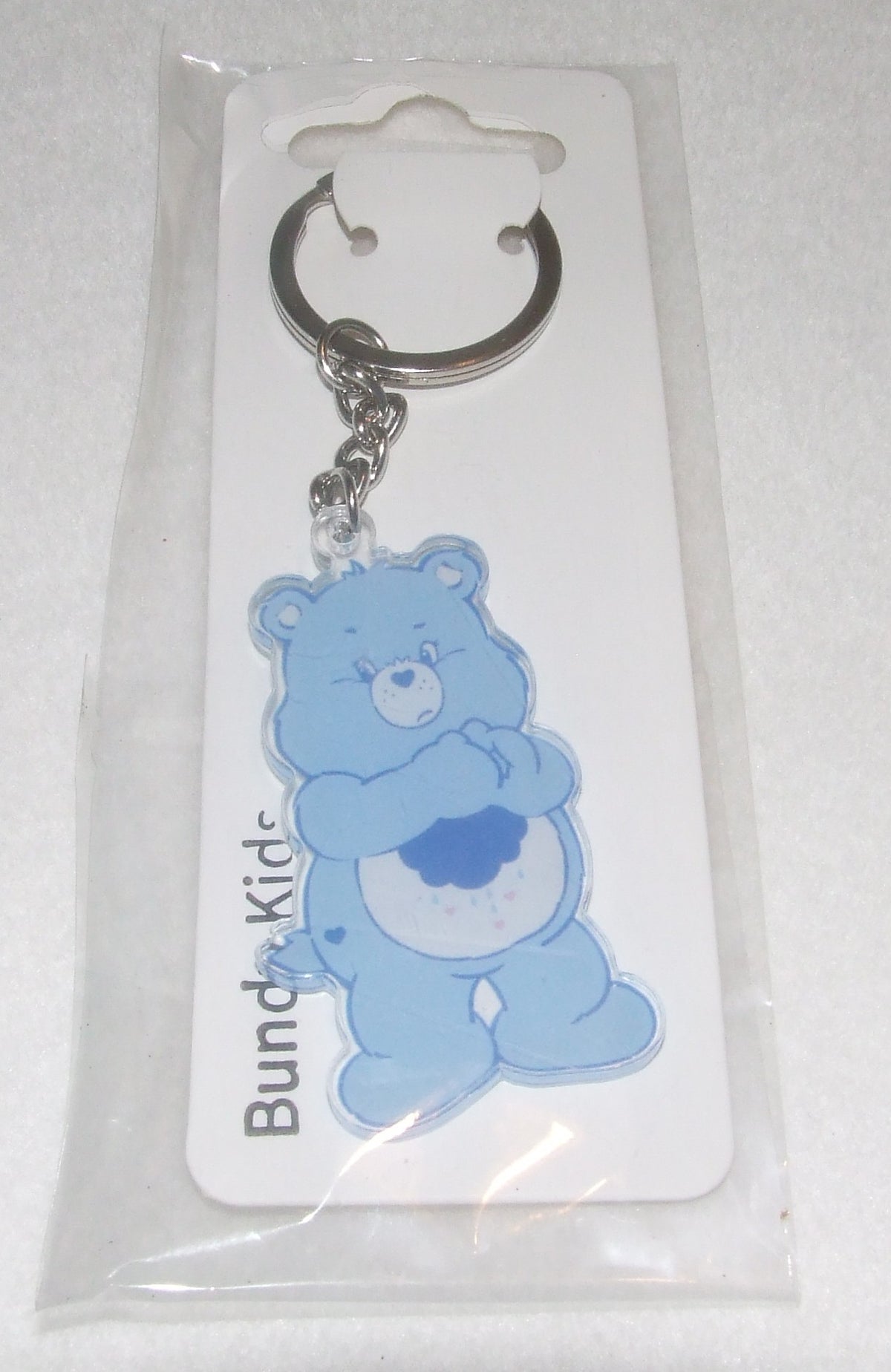 Blue Care Bears Keyring