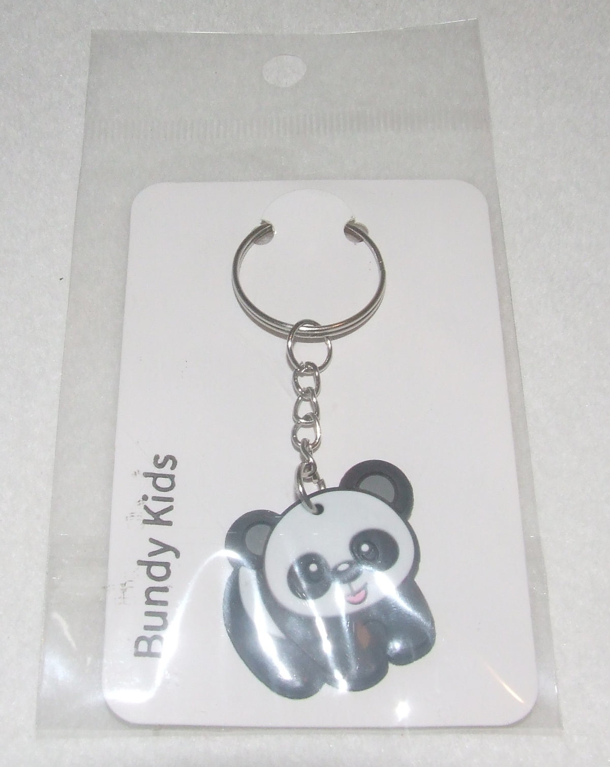 Crouching Panda Keyring