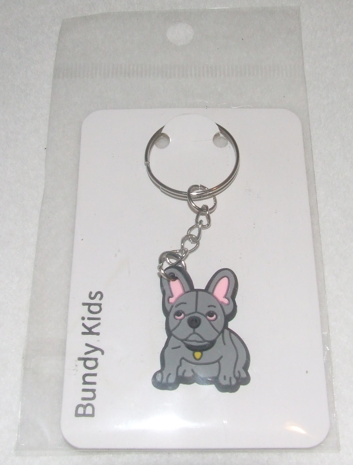 French Dog Keyring