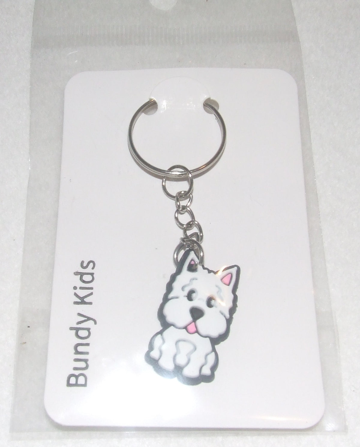 Poodle Keyring