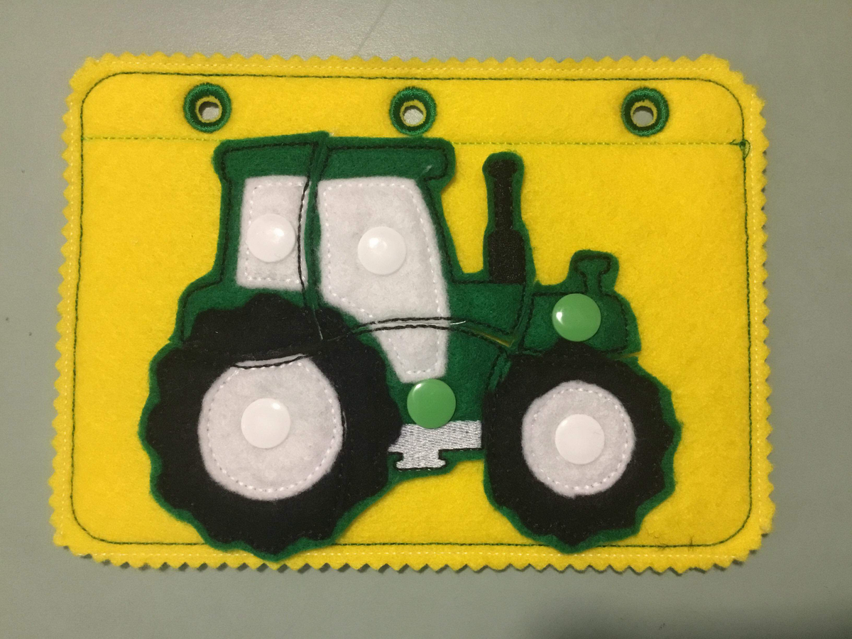 Tractor Puzzle Page