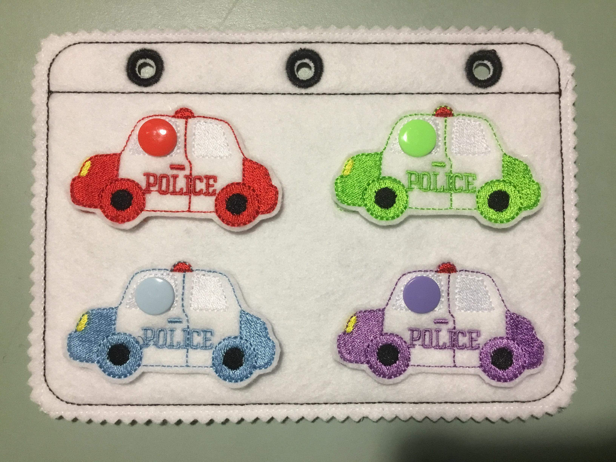Police Car Colours Page