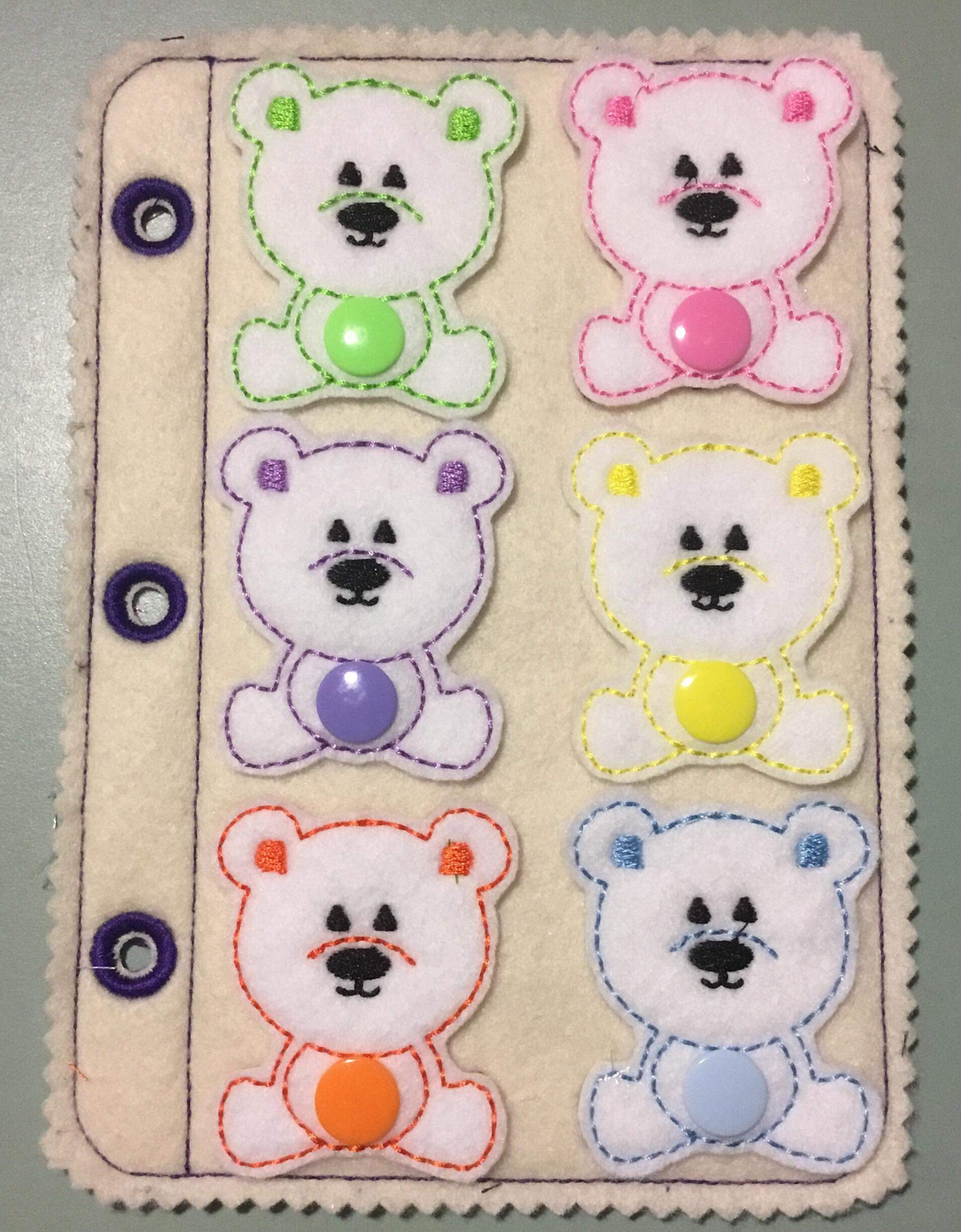 LIttle Bear Colours Page