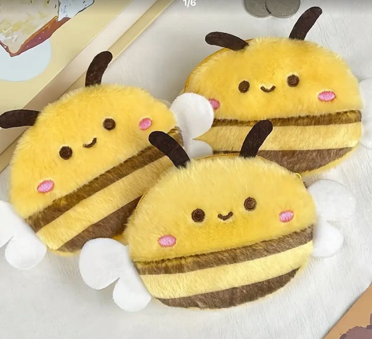 Coin Purse Bee