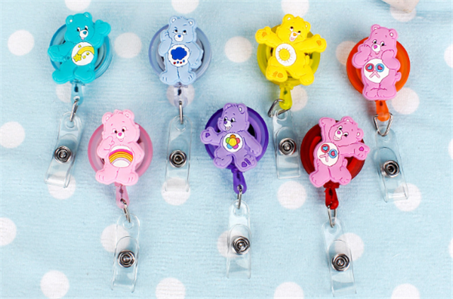 Care Bear Retractable Keyring