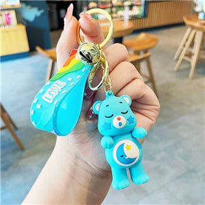 Care Bear Blue Moon Keychain