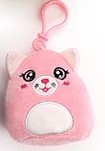 Pink Kitten Bag Tag