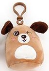 Light Brown Dog Bag Tag