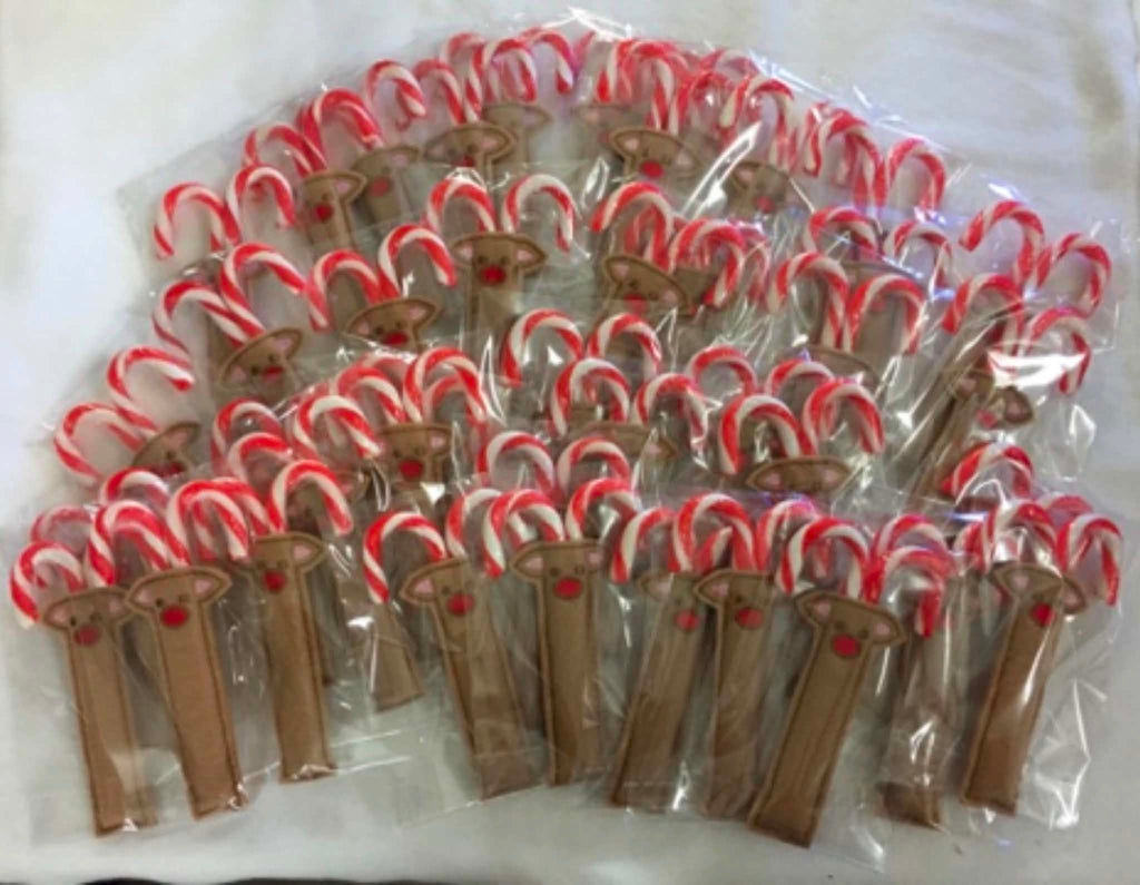 Reindeer Candy Cane Holders