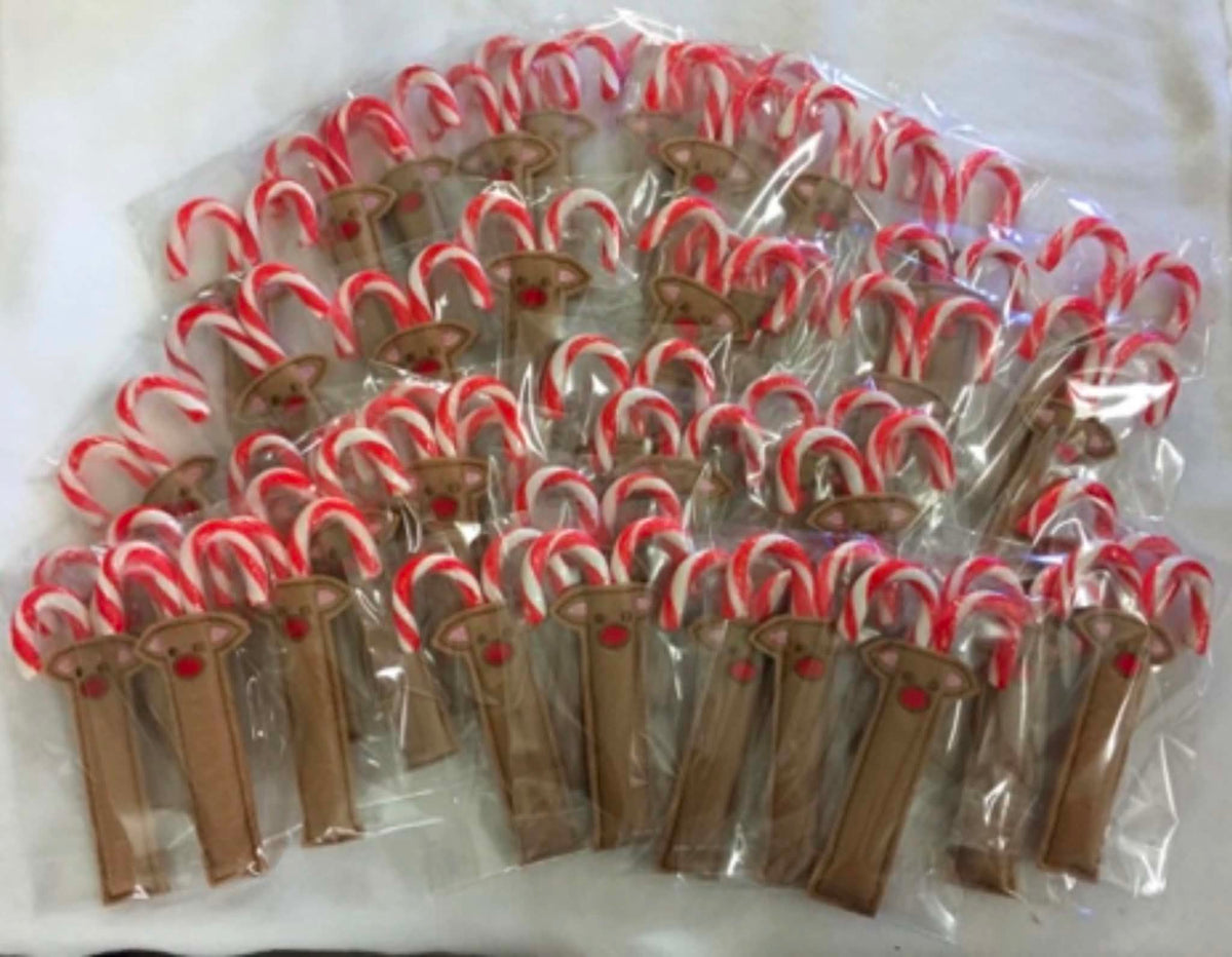 Reindeer Candy Cane Holders
