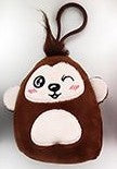 Brown Monkey Bag Tag