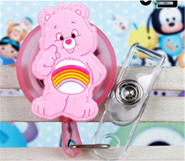 Care Bear Retractable Keyring